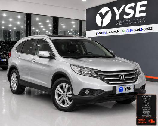 HONDA CRV 2.0 EXL 4X2 16V FLEX 4P AUTOMÁTICO